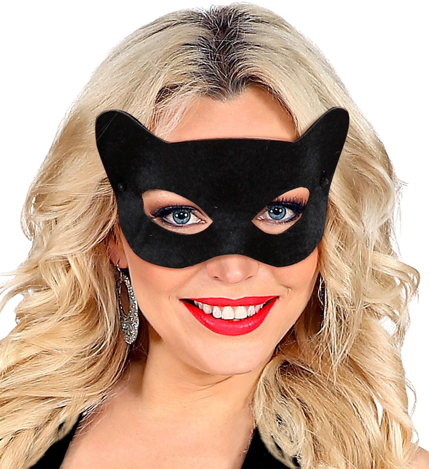 Katten oogmasker zwart