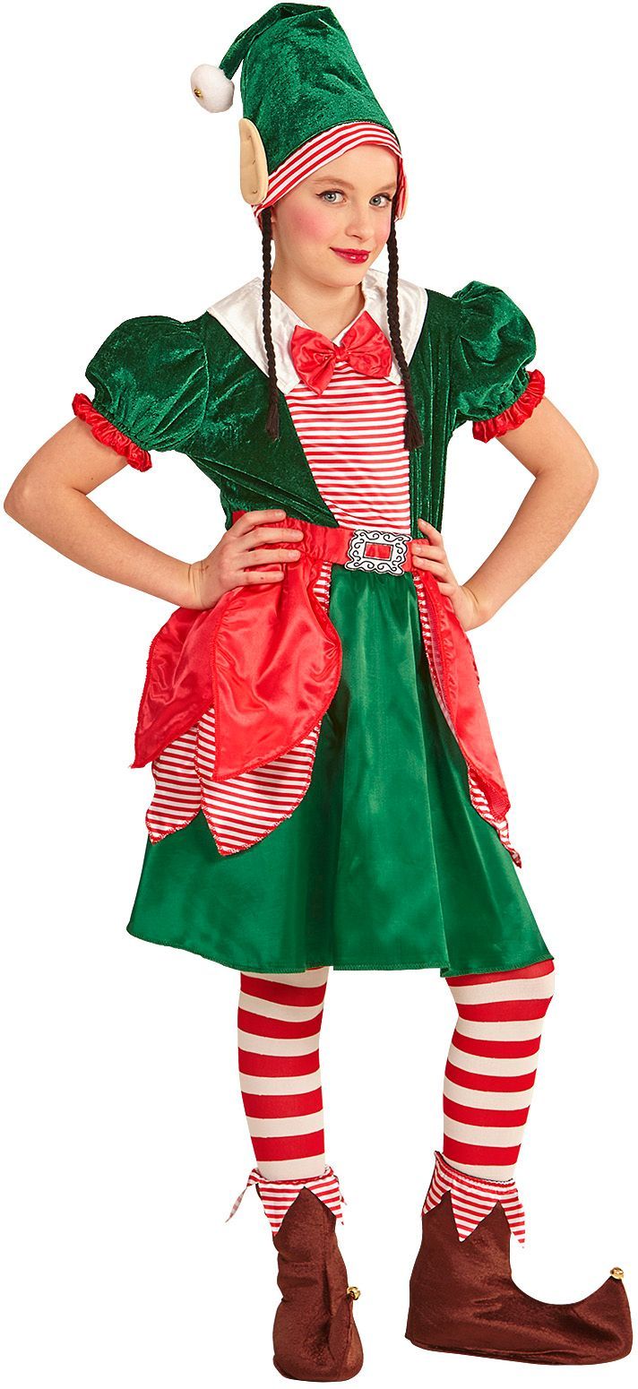 Kerst elfen jurk kind Feestkleding.nl