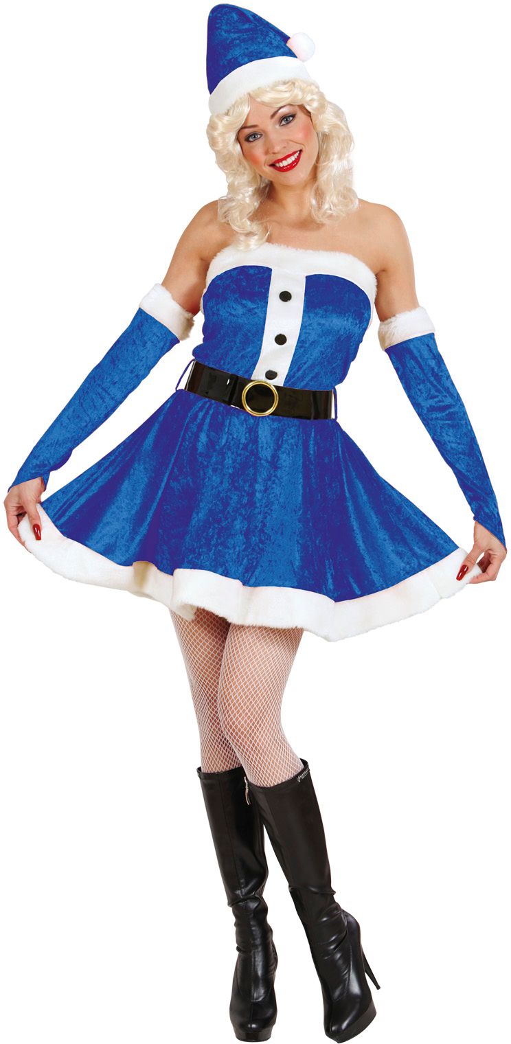 Kerst kleding blauw