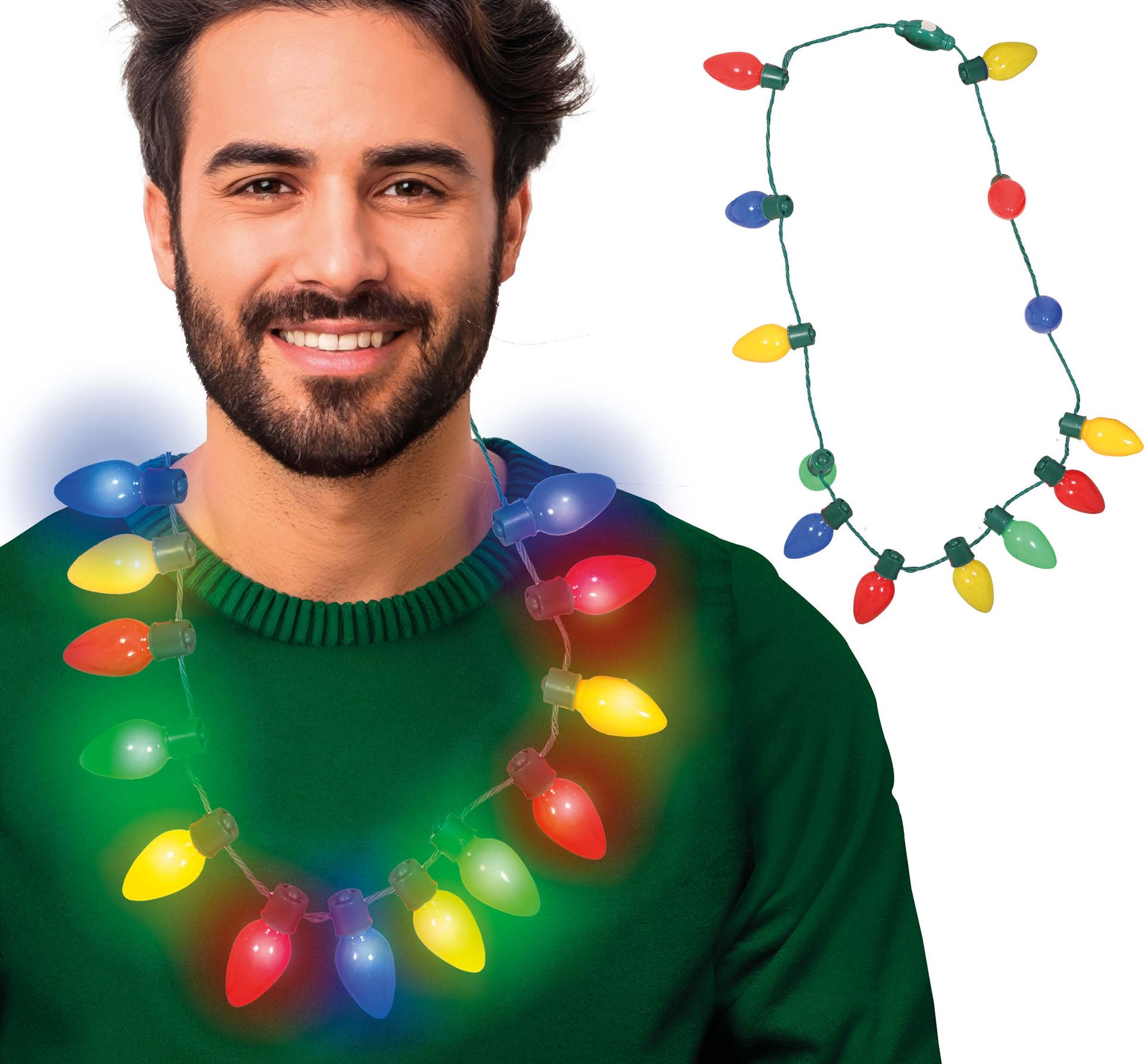 Kerst Led Hals Halsketting Lichtslinger