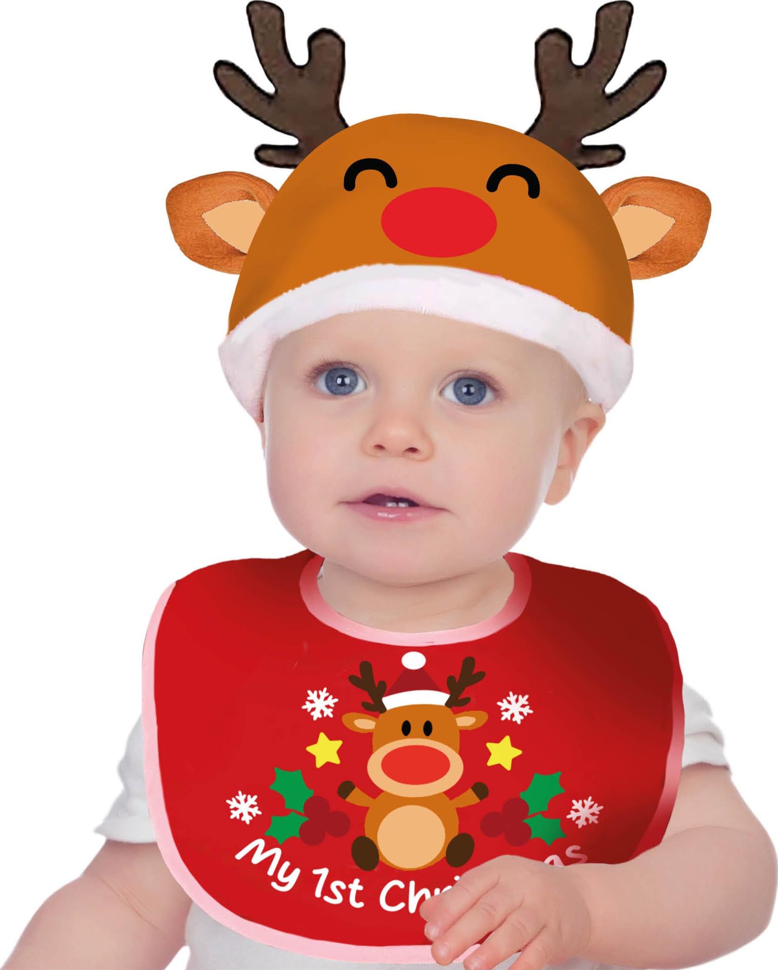 Kerst rendier setje baby