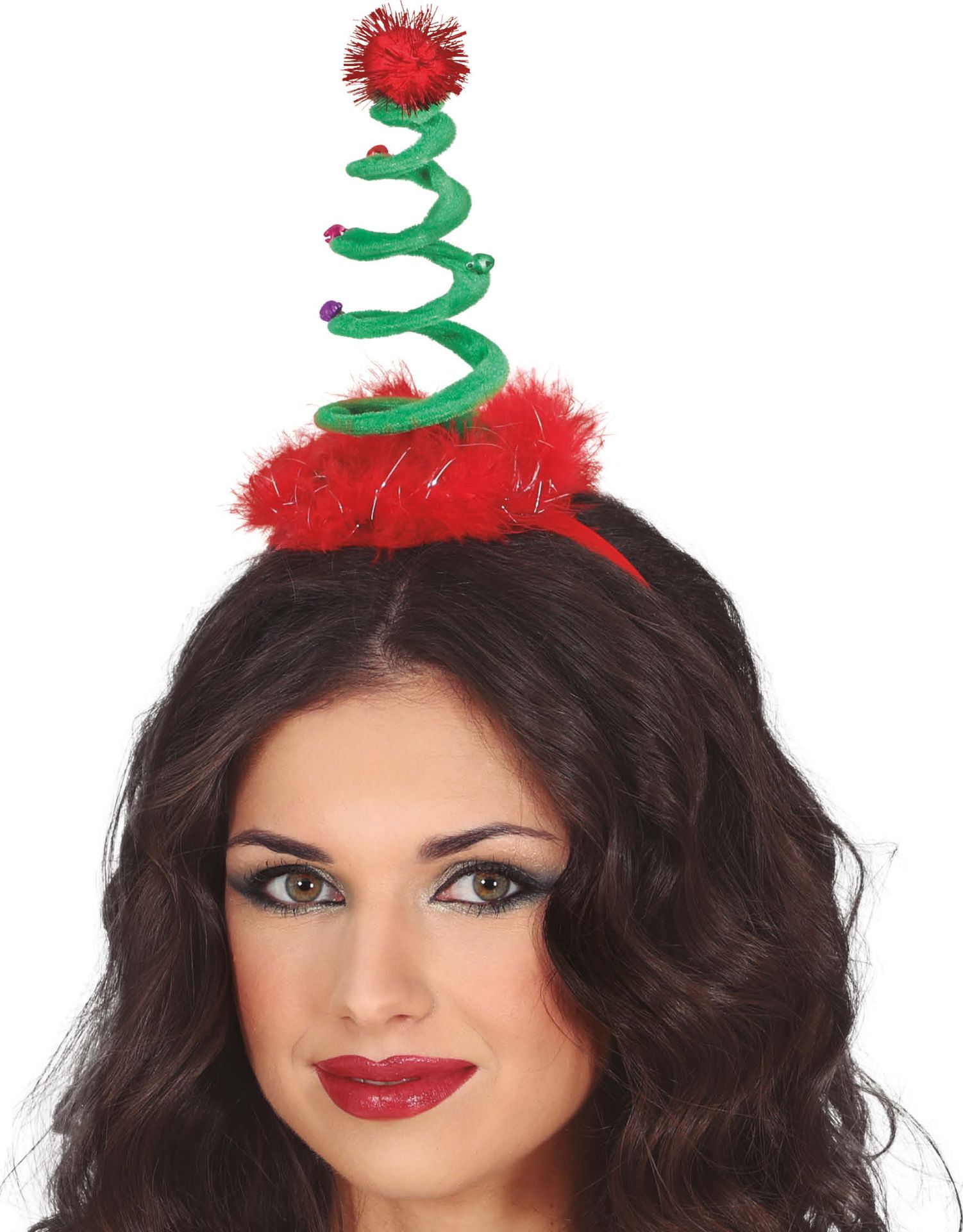 Kerstboom spiraal hoofdband