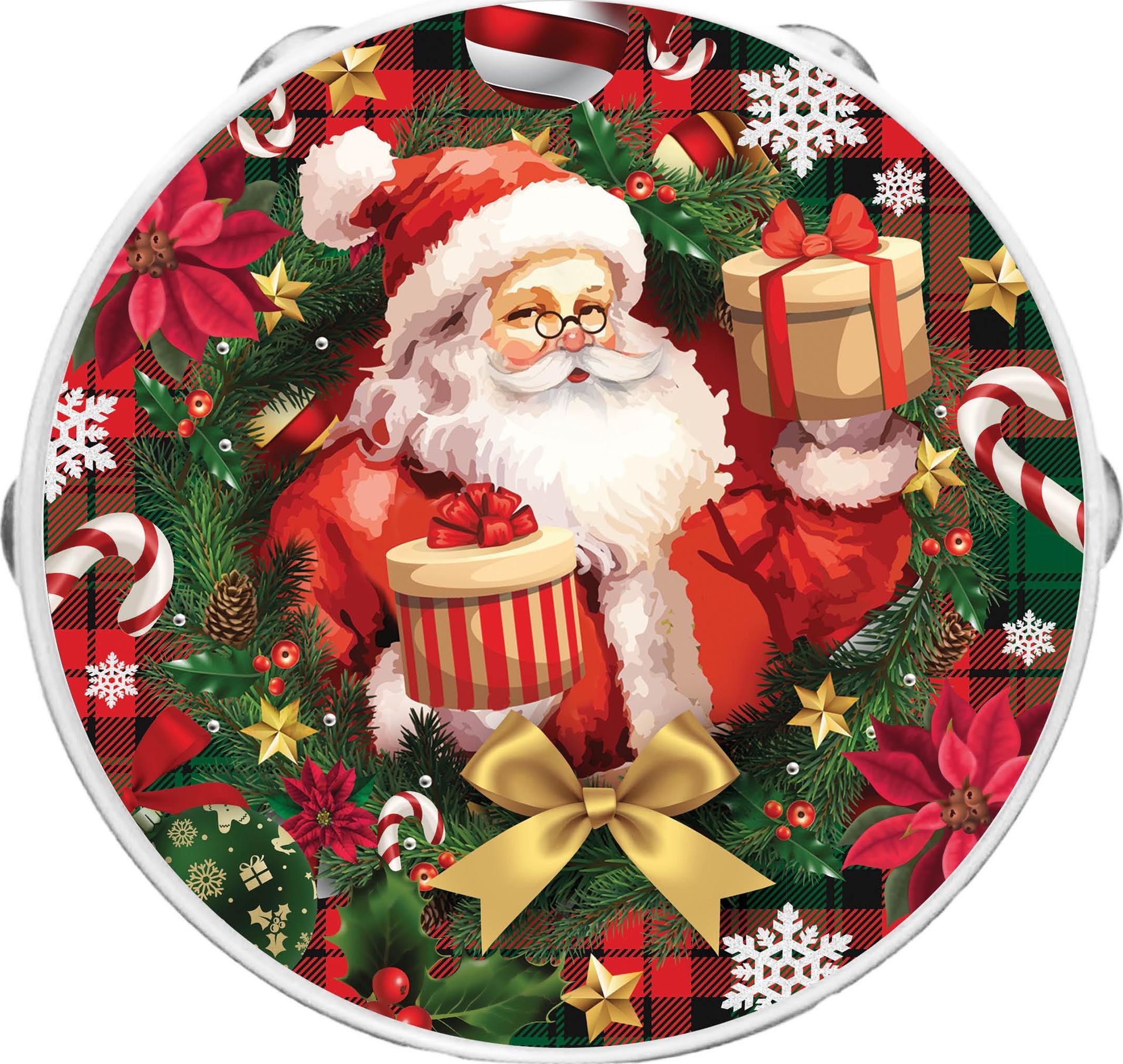Kerstman tamboerijn 17cm