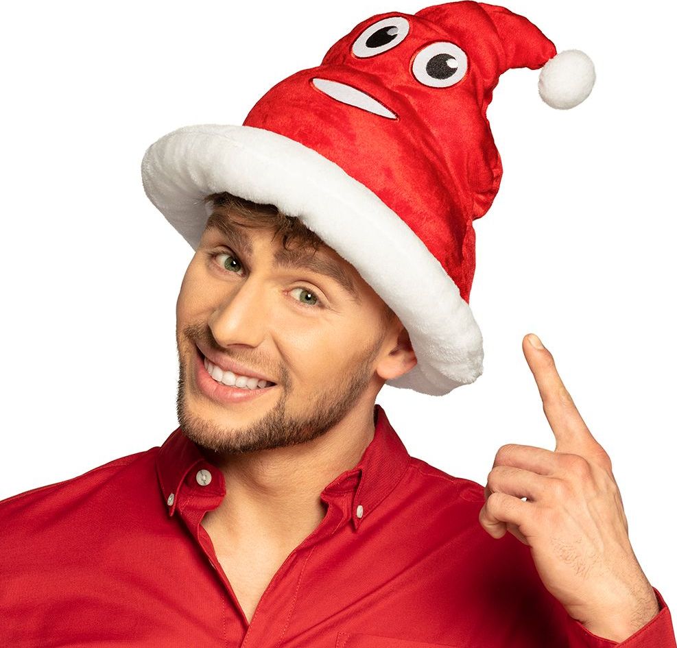 Kerstmuts poep emoji