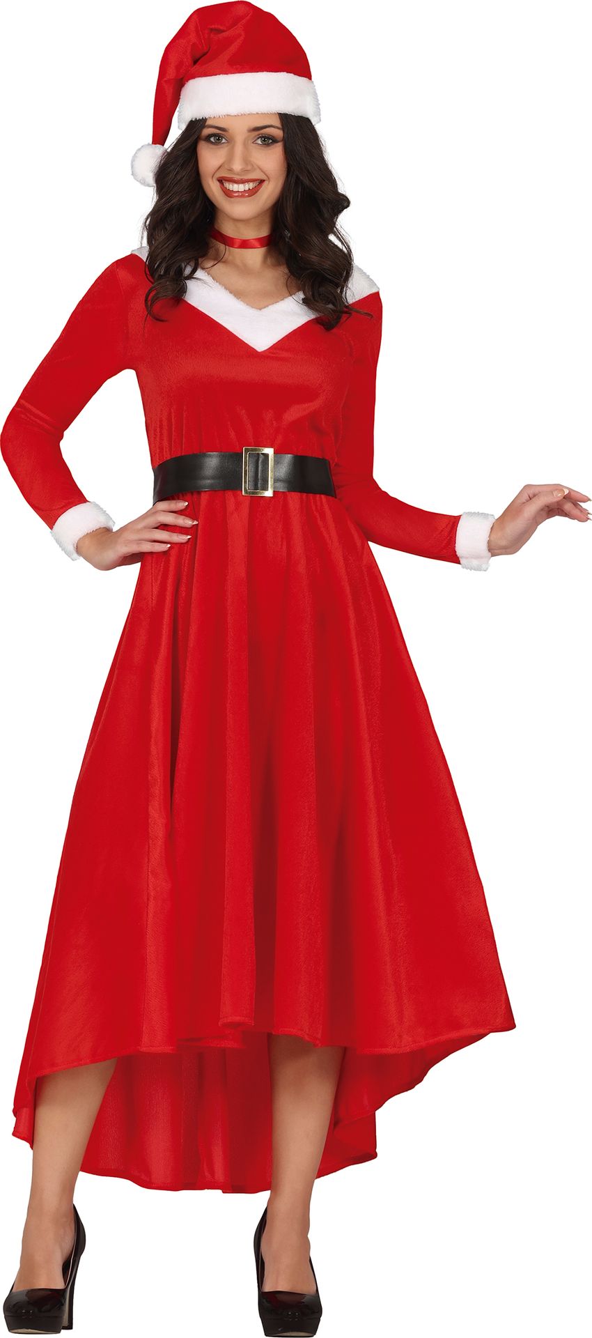 Kerstvrouw jurk elegant volwassenen