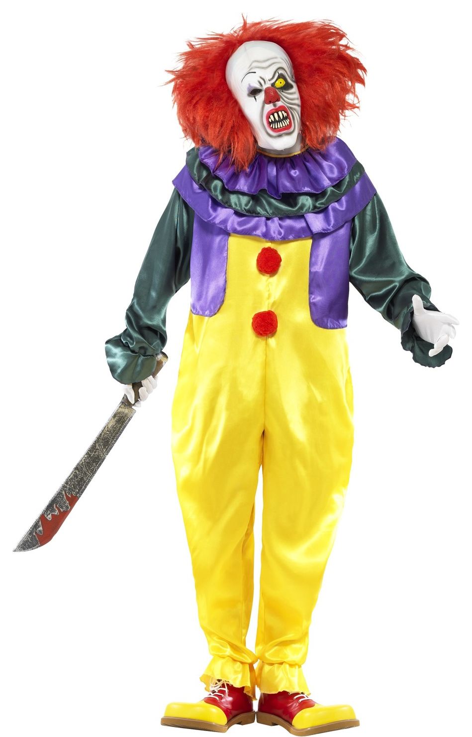 Killer clown kostuum man