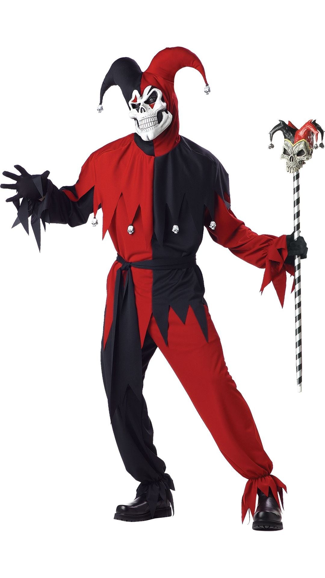 Killer narren kostuum