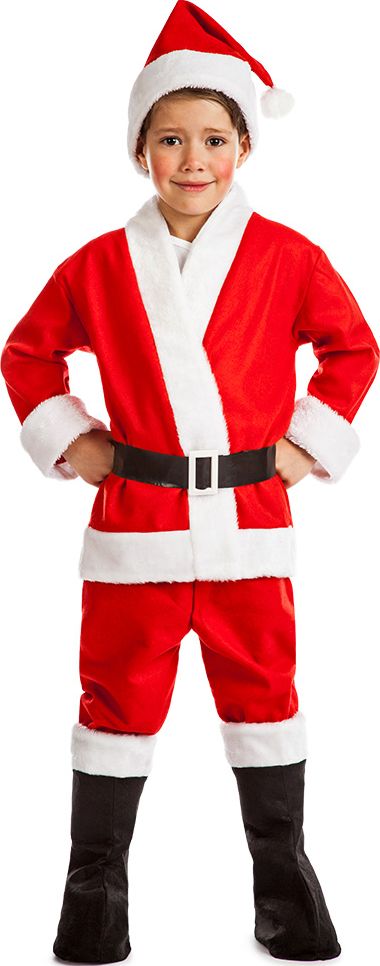Kinder Kerstman Kostuum Jongens