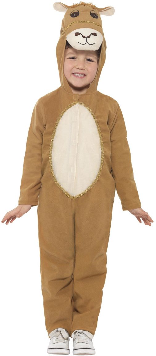 Kinder onesie kameel