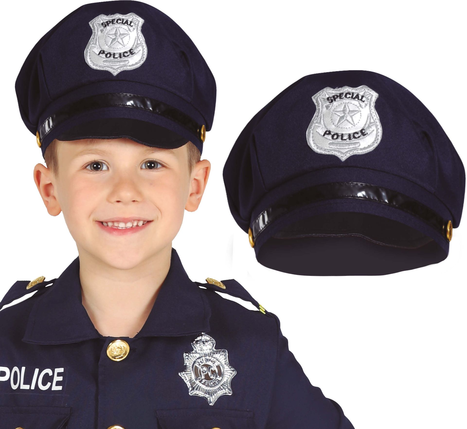 Kinder Politiepet Blauw