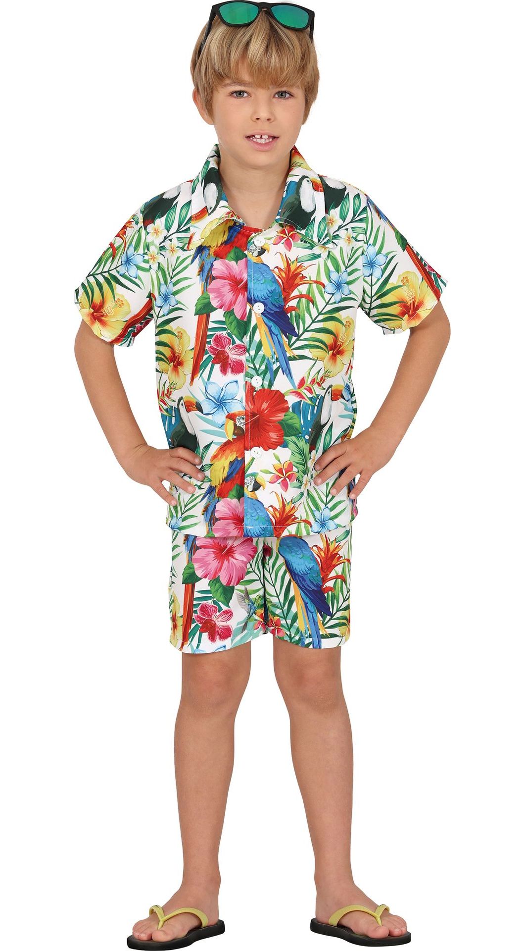 Kinder T-shirt Zomers Wit