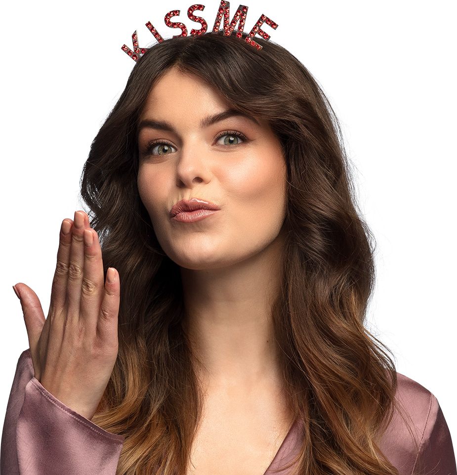 KISS ME Tiara met Parels