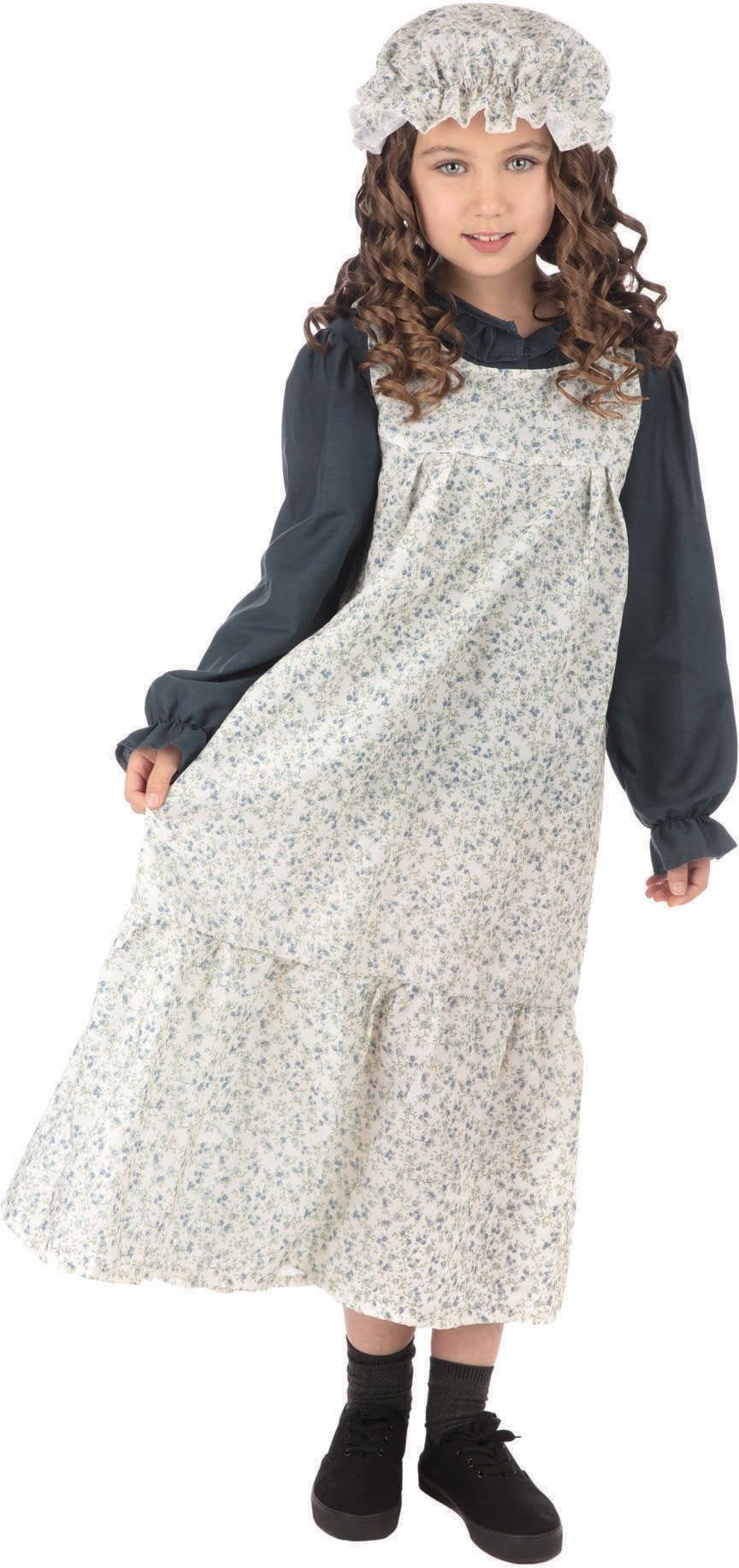 Klassiek Victoriaans Meisje Jurk