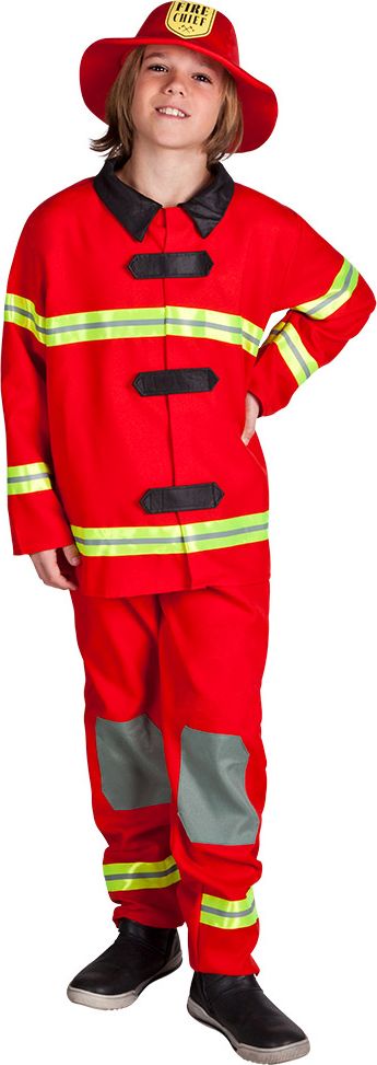 Klassieke brandweerman outfit jongens