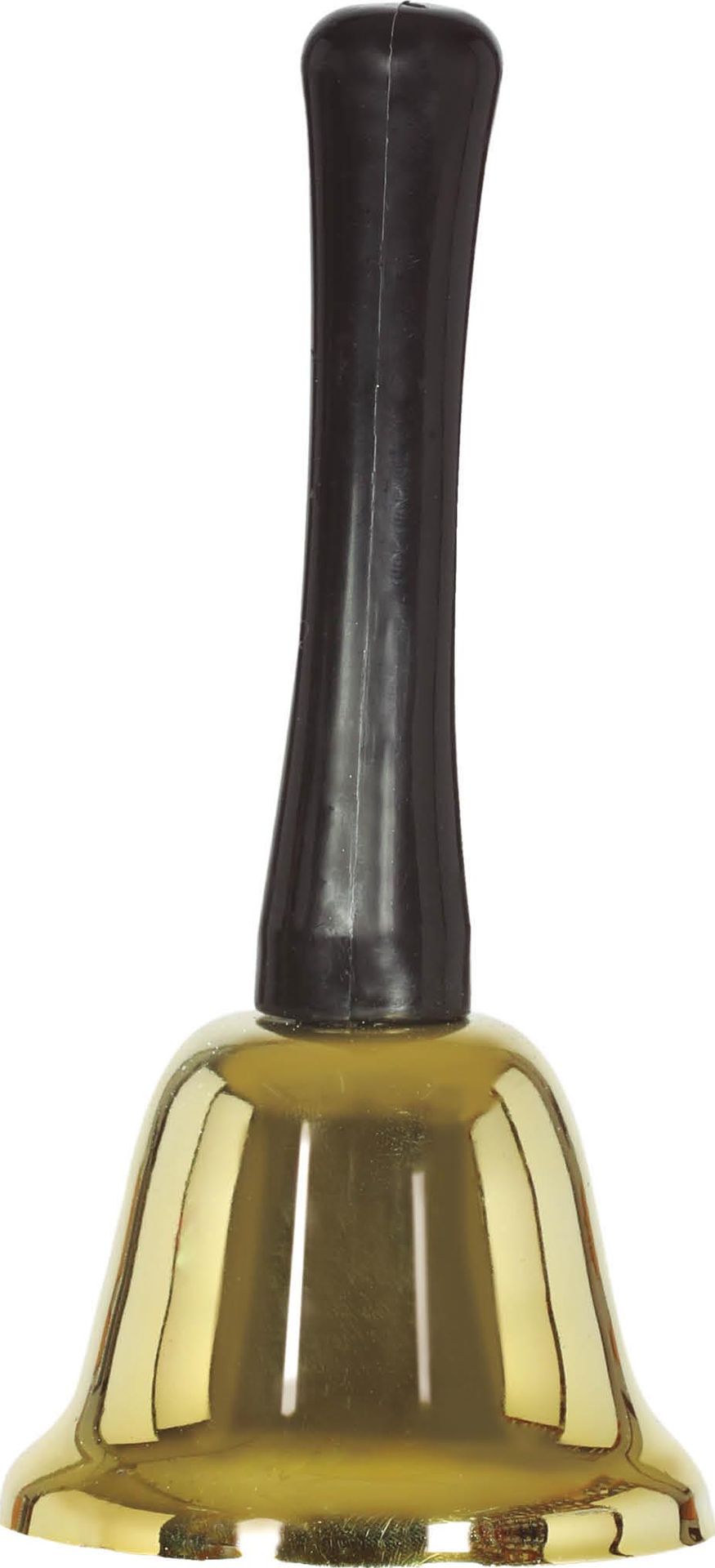 Klassieke kerstbel goud klein