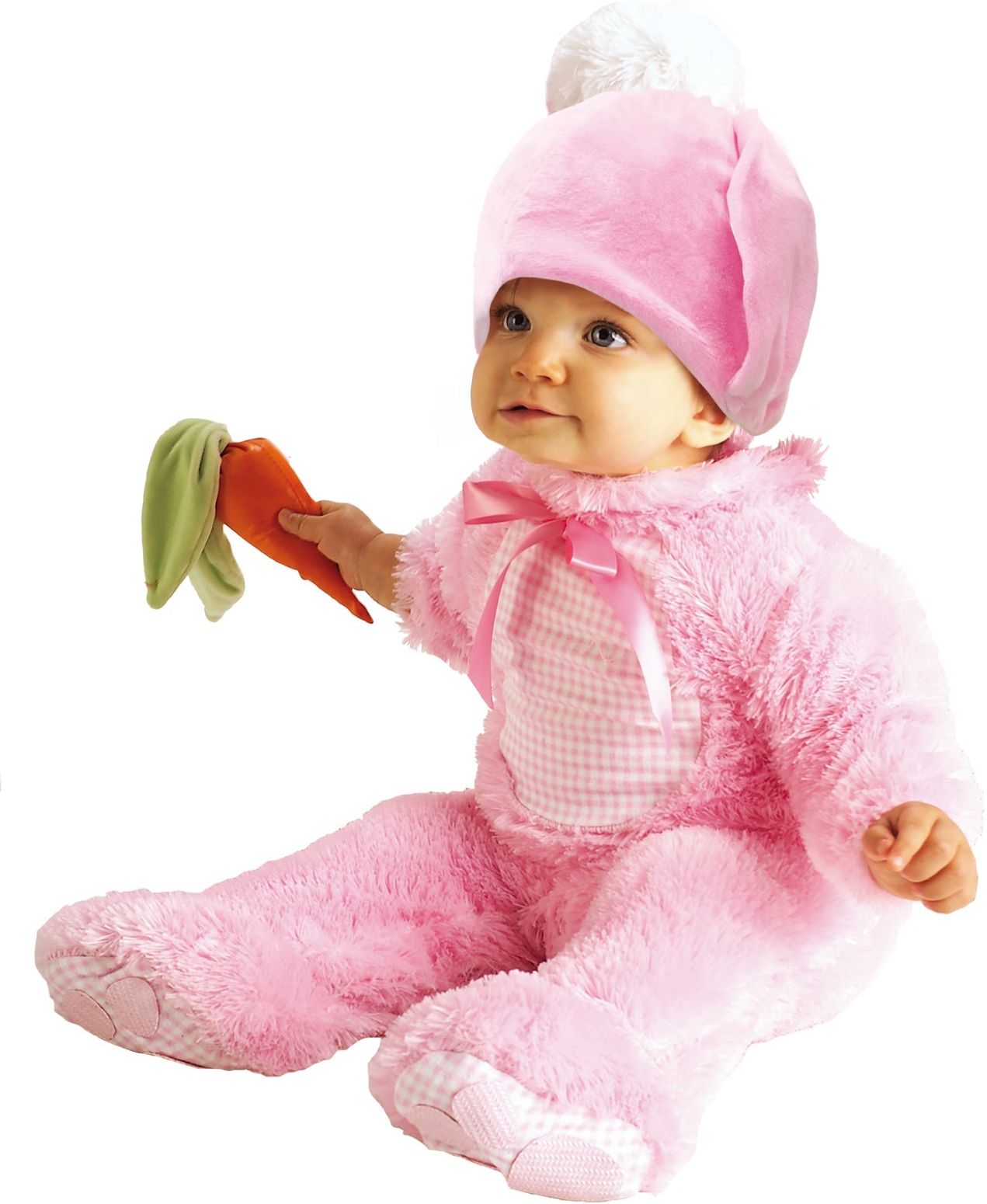 Klein Konijntje Roze Baby Kostuum