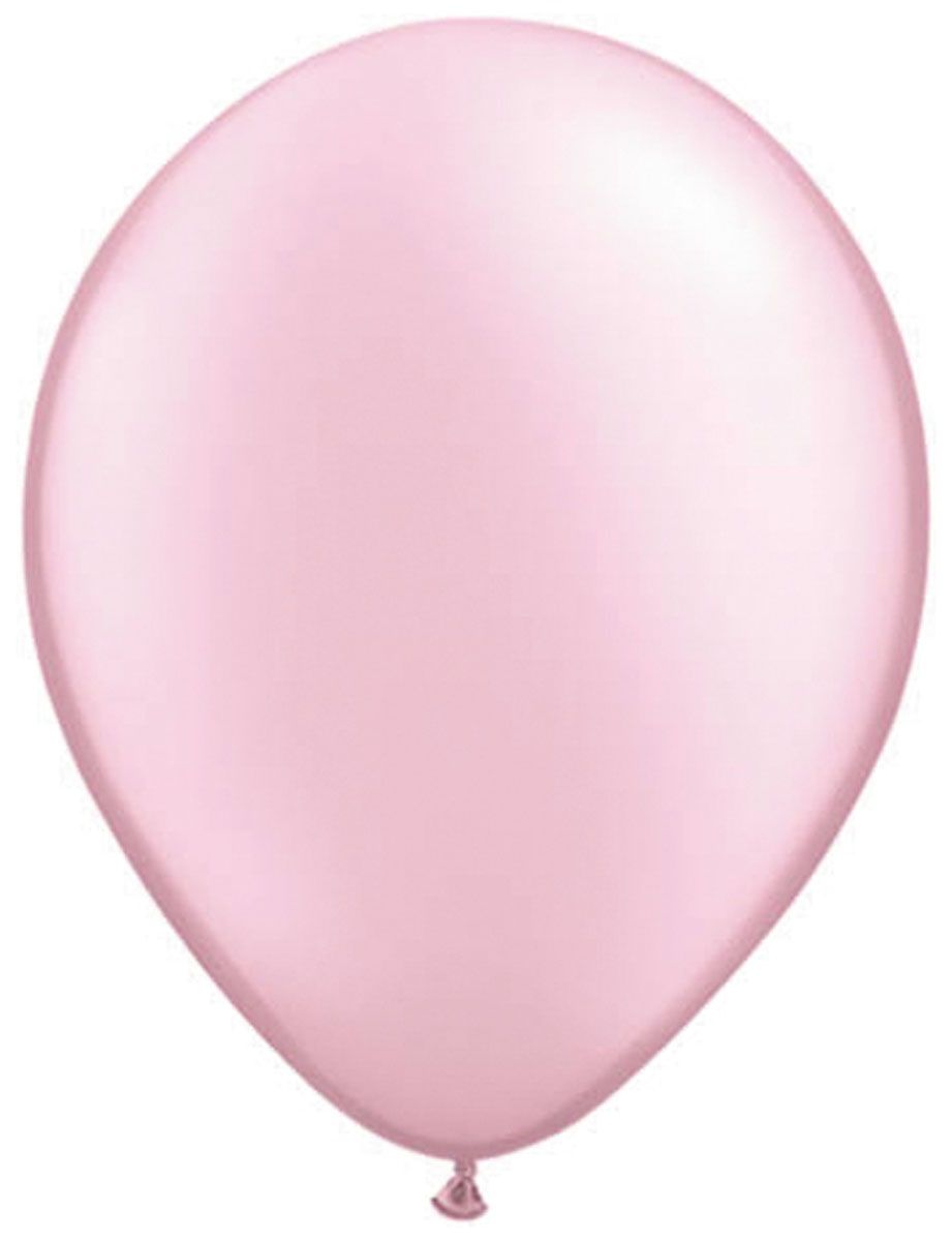 Kleine pearl pink basic ballonnen 100 stuks
