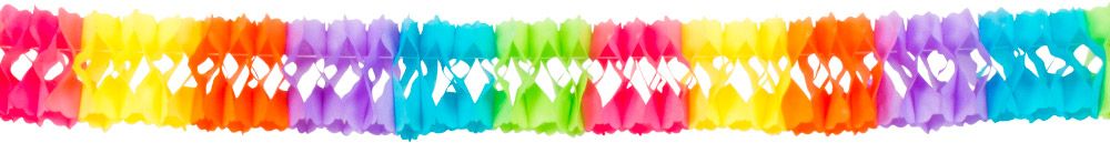 Kleurige papieren slinger fandango