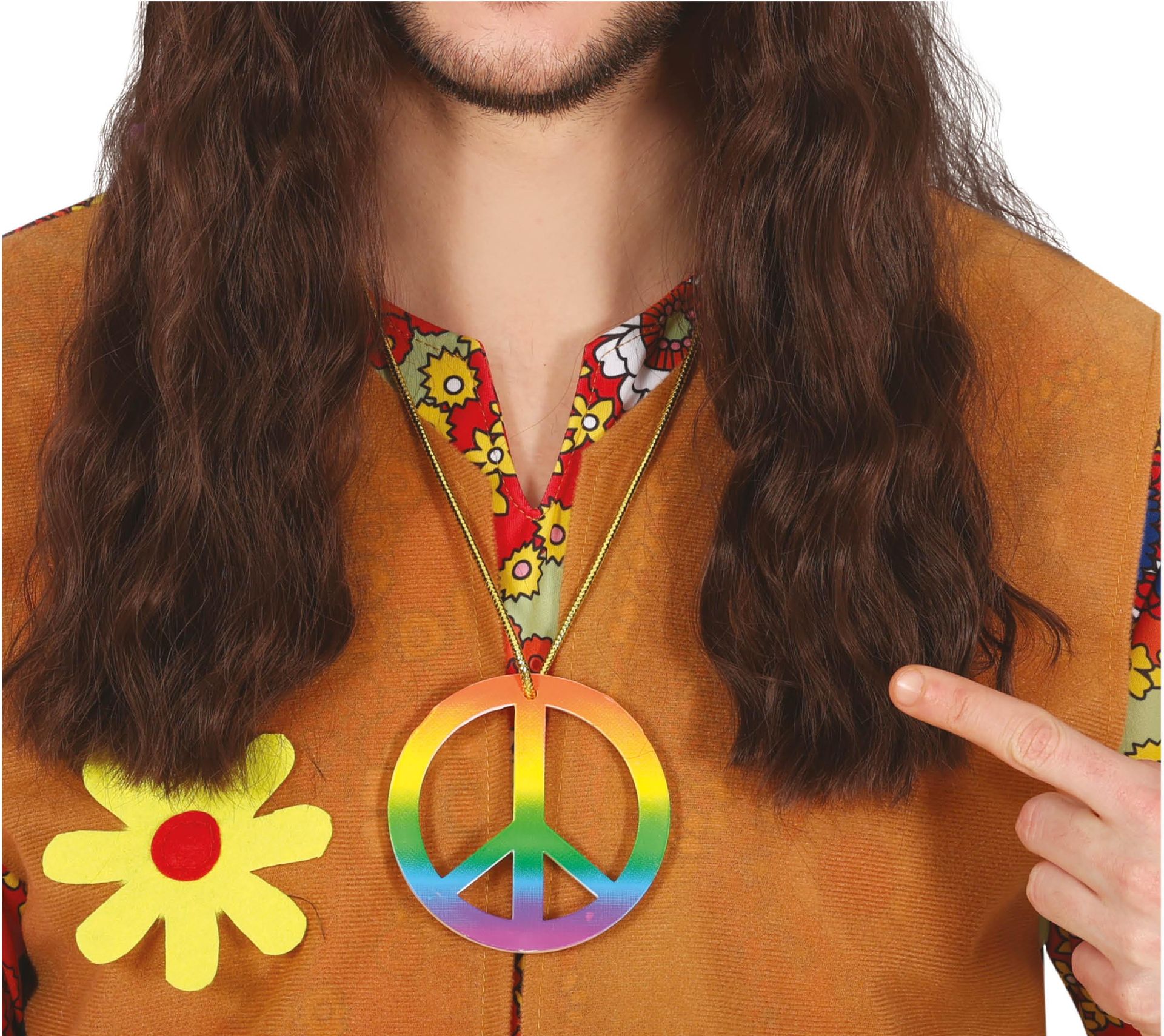 Kleurrijke Ketting Hippie Carnaval
