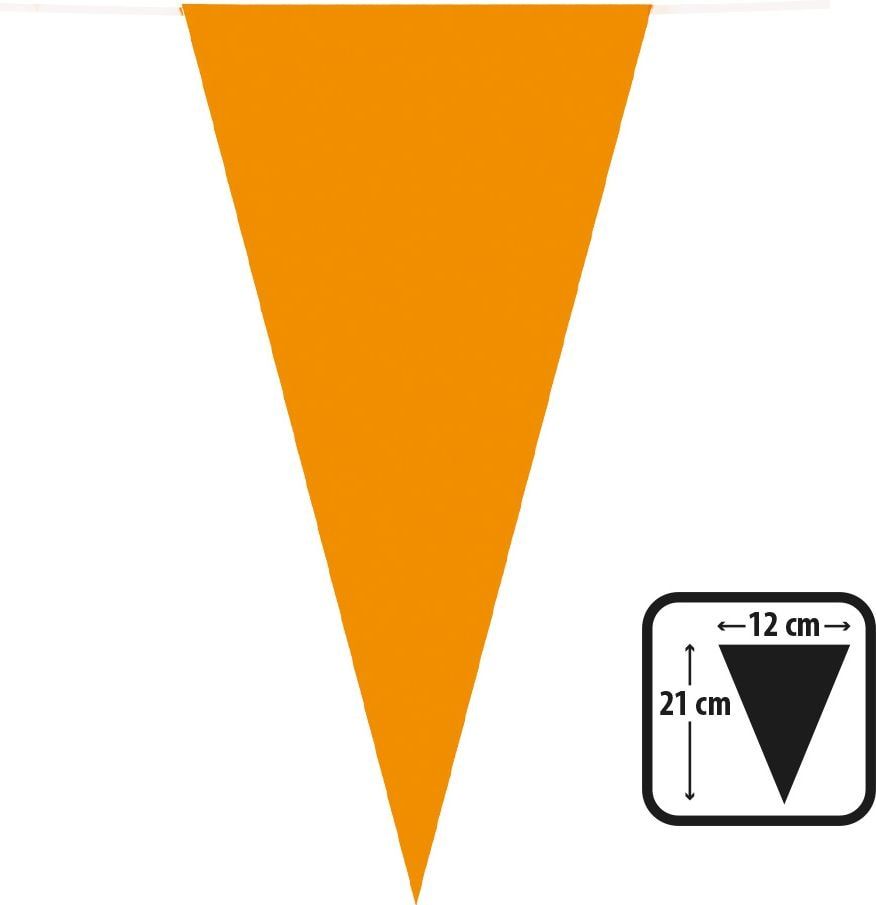 Koningsdag oranje vlaggenlijn 10 meter