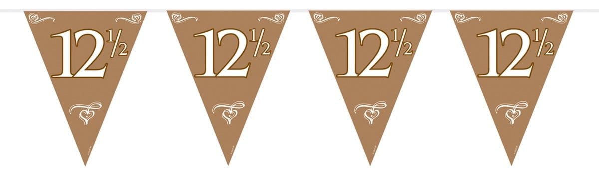 Koperen jubileum 12,5 jaar vlaggenlijn 10 meter