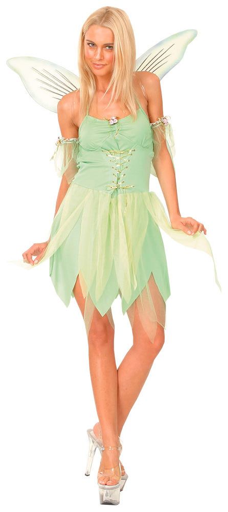 Korte Tinkerbell jurk