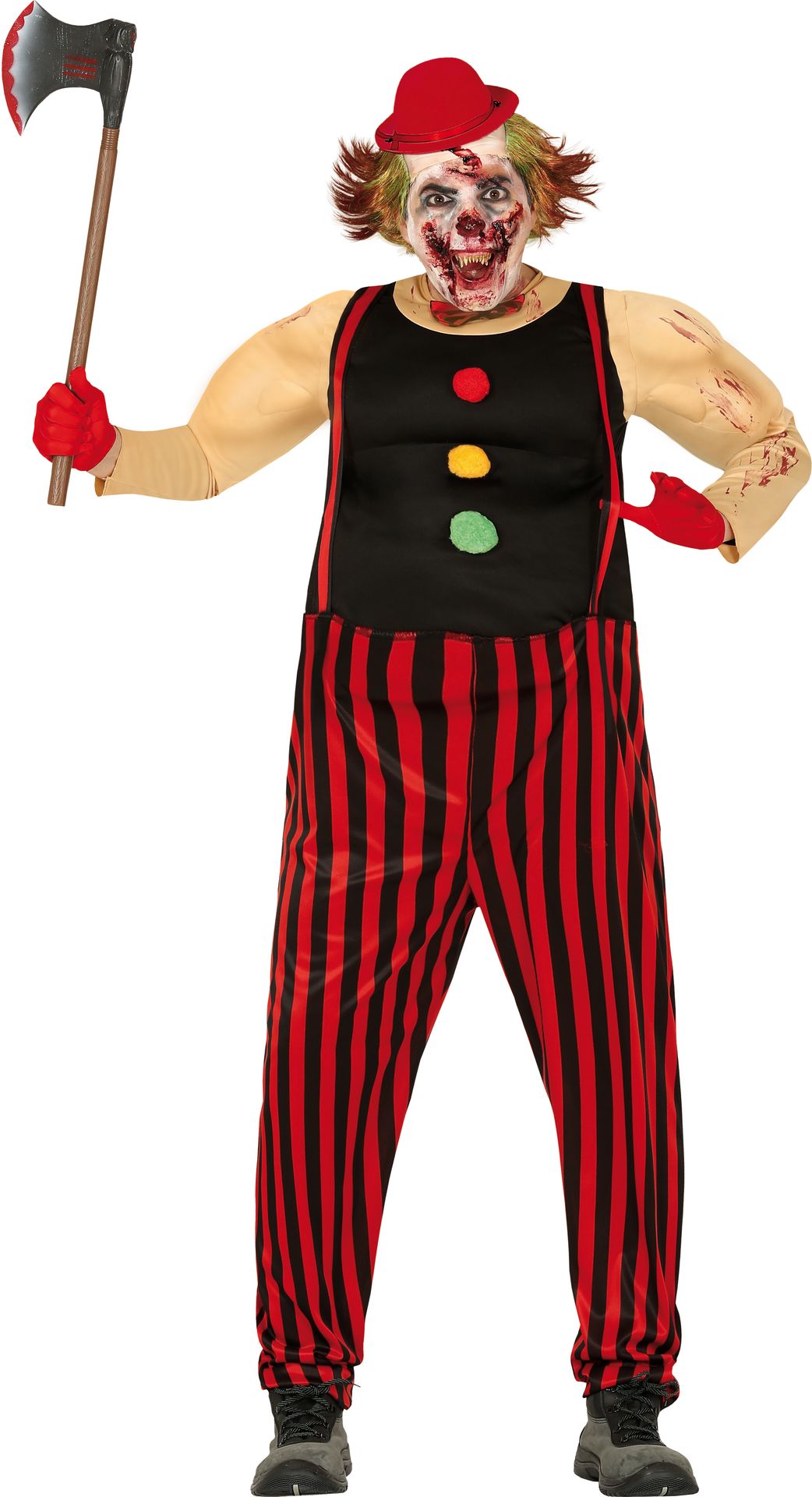 Kostuum moordlustige clown