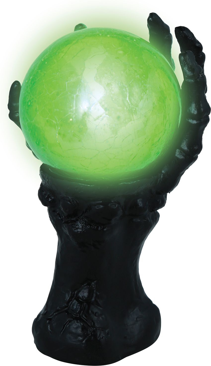 Kristallen Voodoobal Zwart Groen