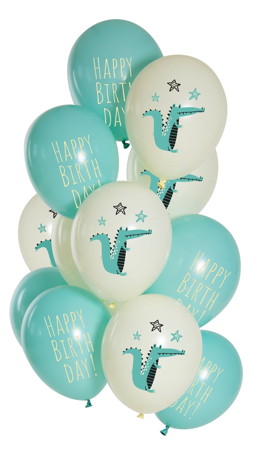 Krokodil verjaardag ballonnen