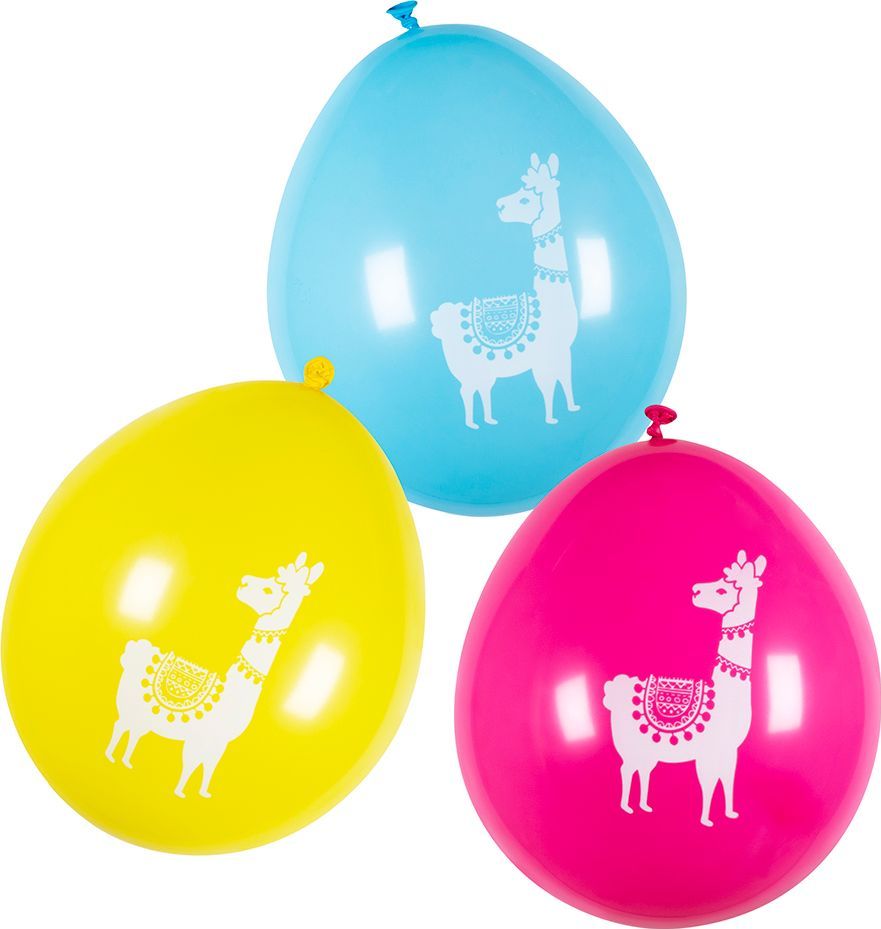 Lama thema party ballonnen