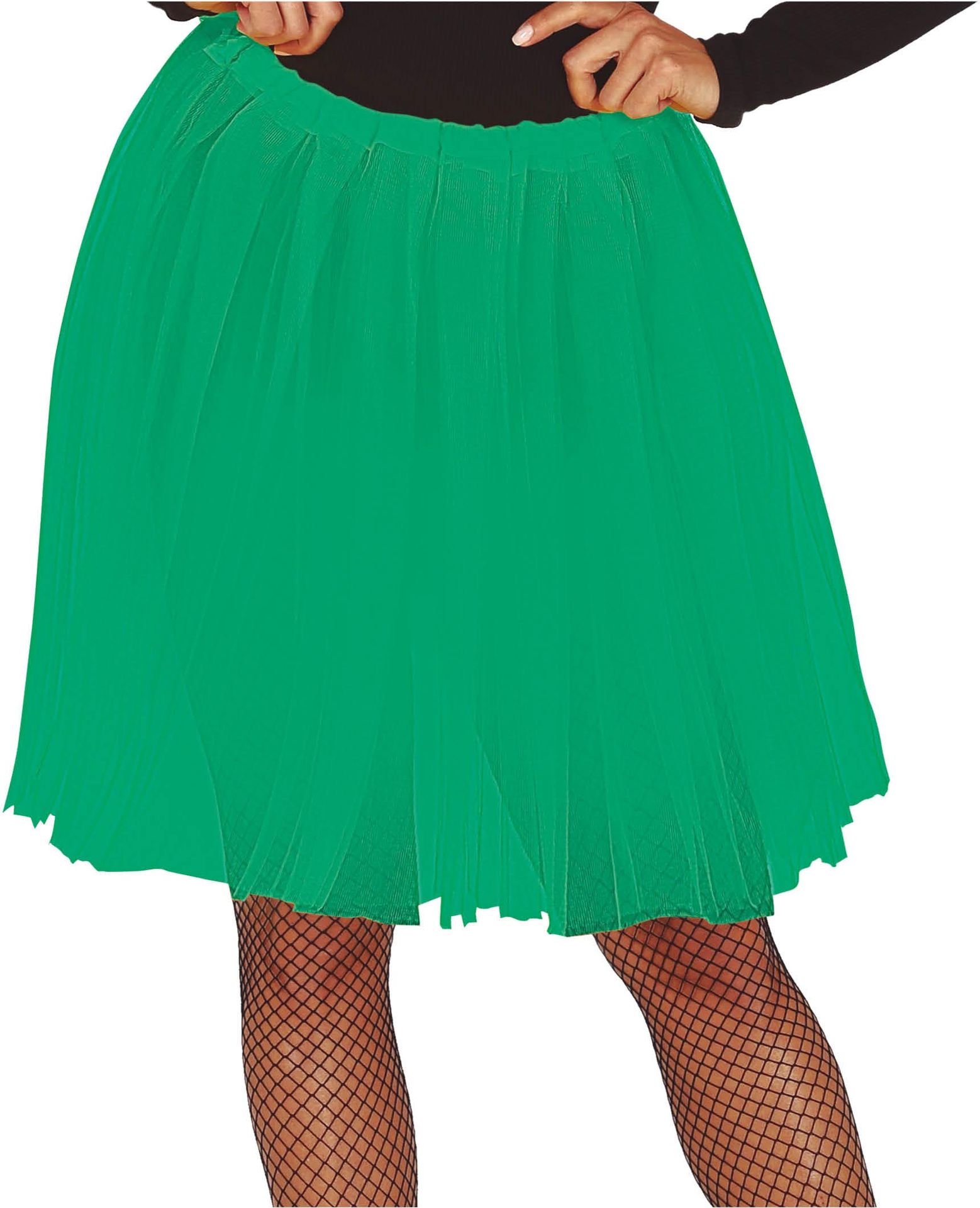 Lange Donkergroene Tutu Dames