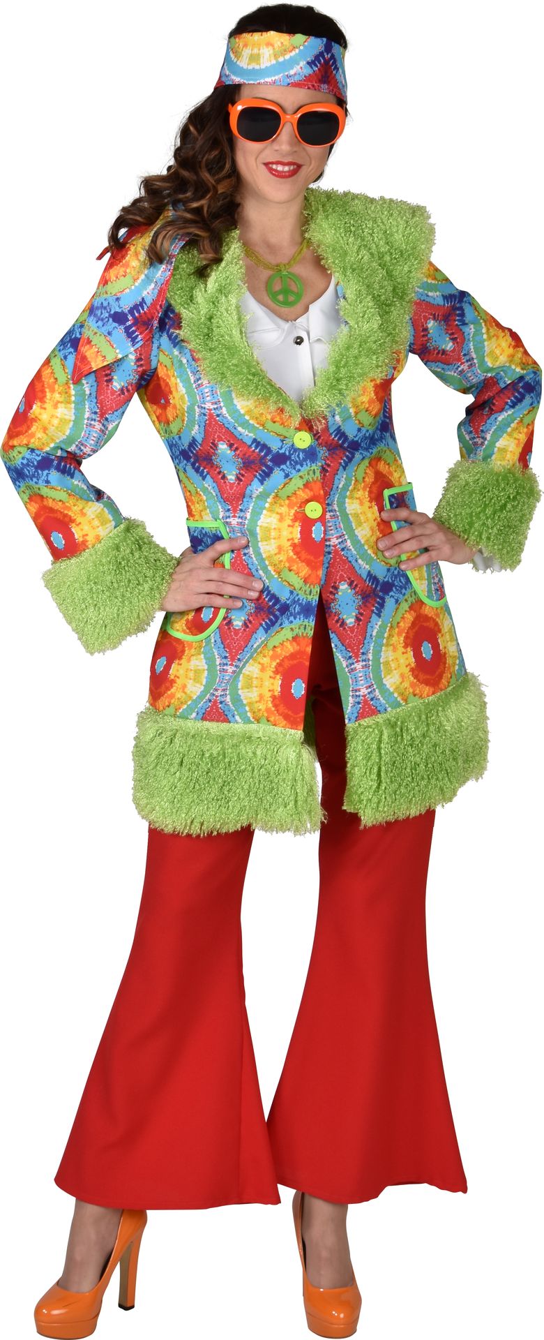 Lange hippie jas vrouwen