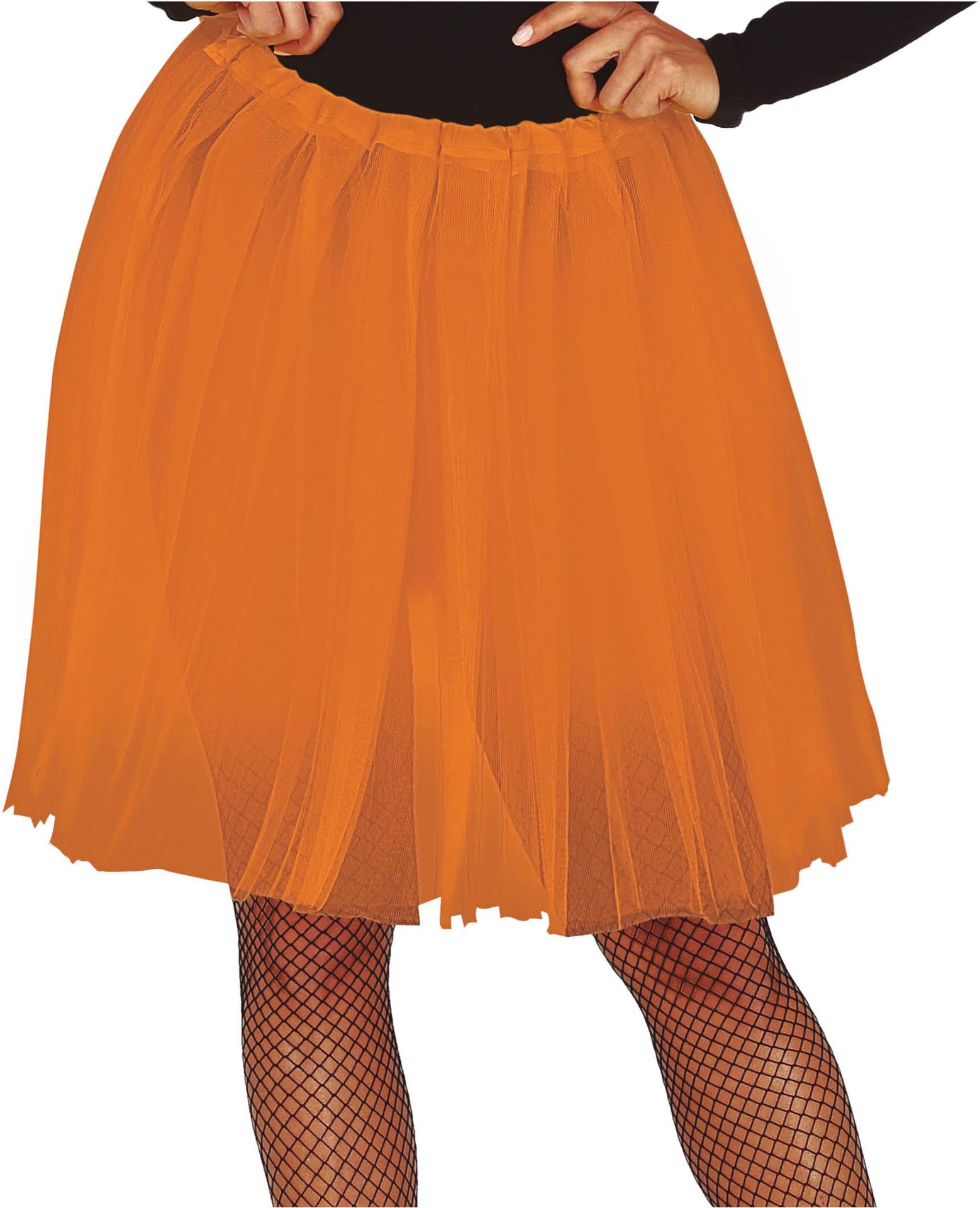 Lange Oranje Tutu Dames