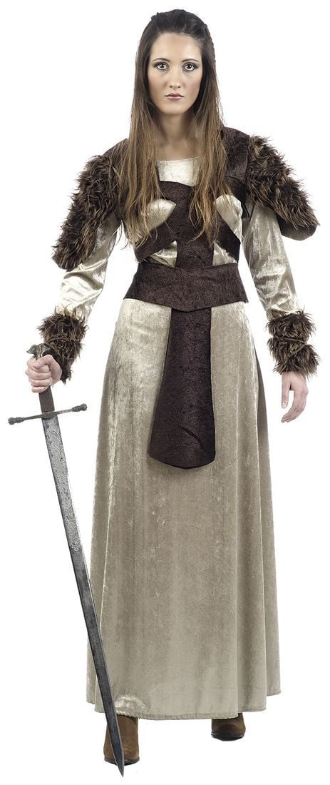 Lange Viking Freya jurk