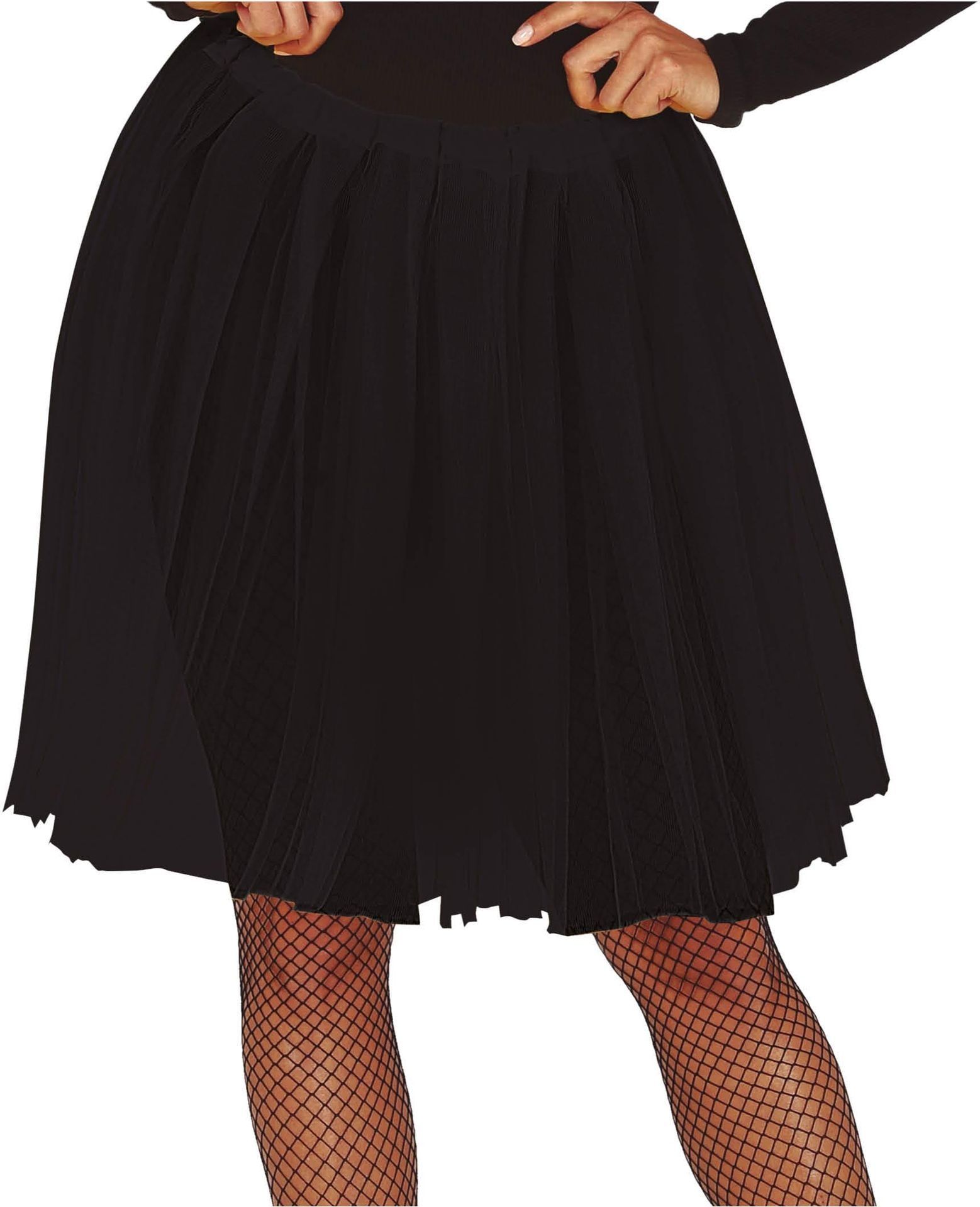 Lange Zwarte Tutu Dames