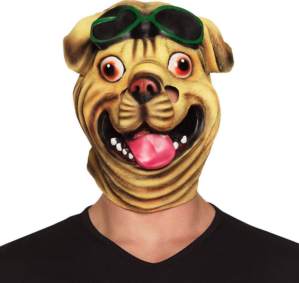 Latex bulldog masker