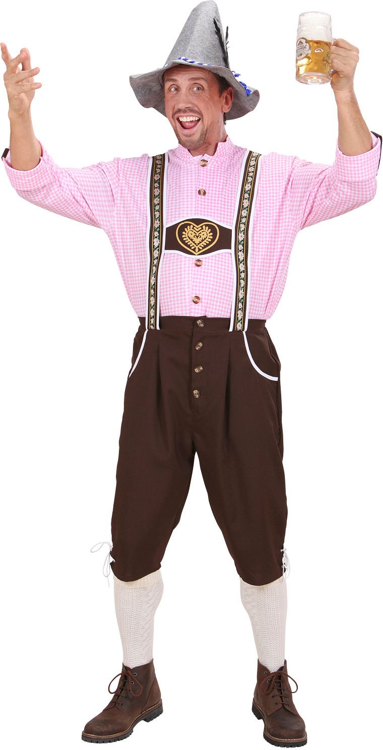 Lederhosen met blouse