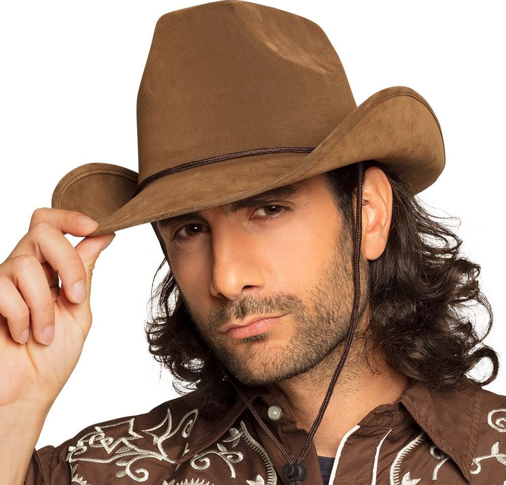 Leerlook Cowboy Hoed Utah