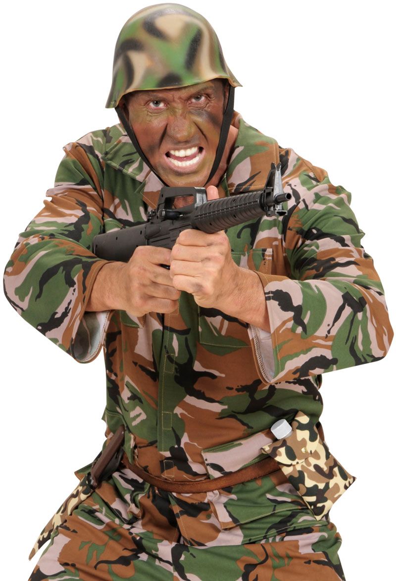 Leger drinkbidon met camouflage