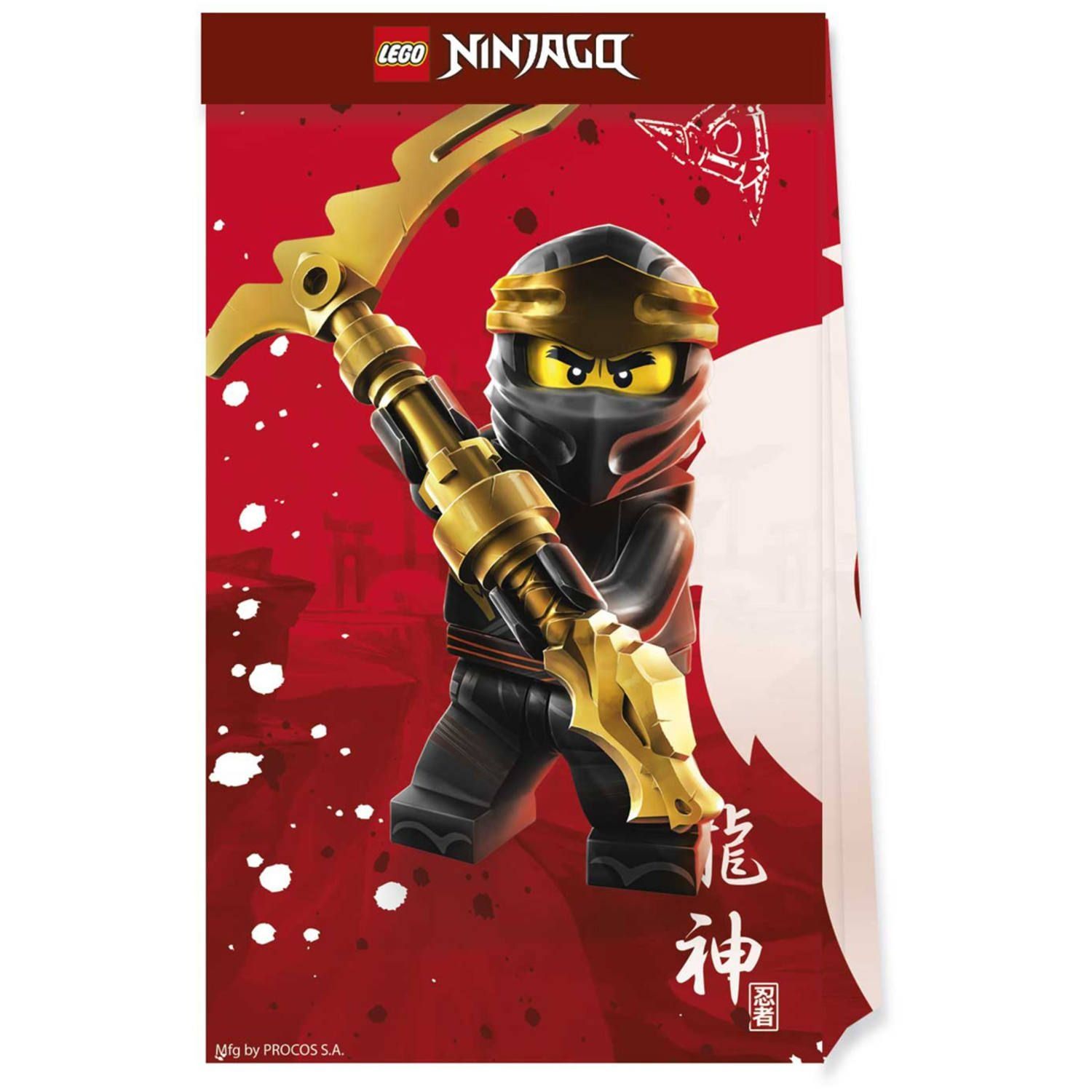 Lego ninjago uitdeelzakjes eco 4 stuks