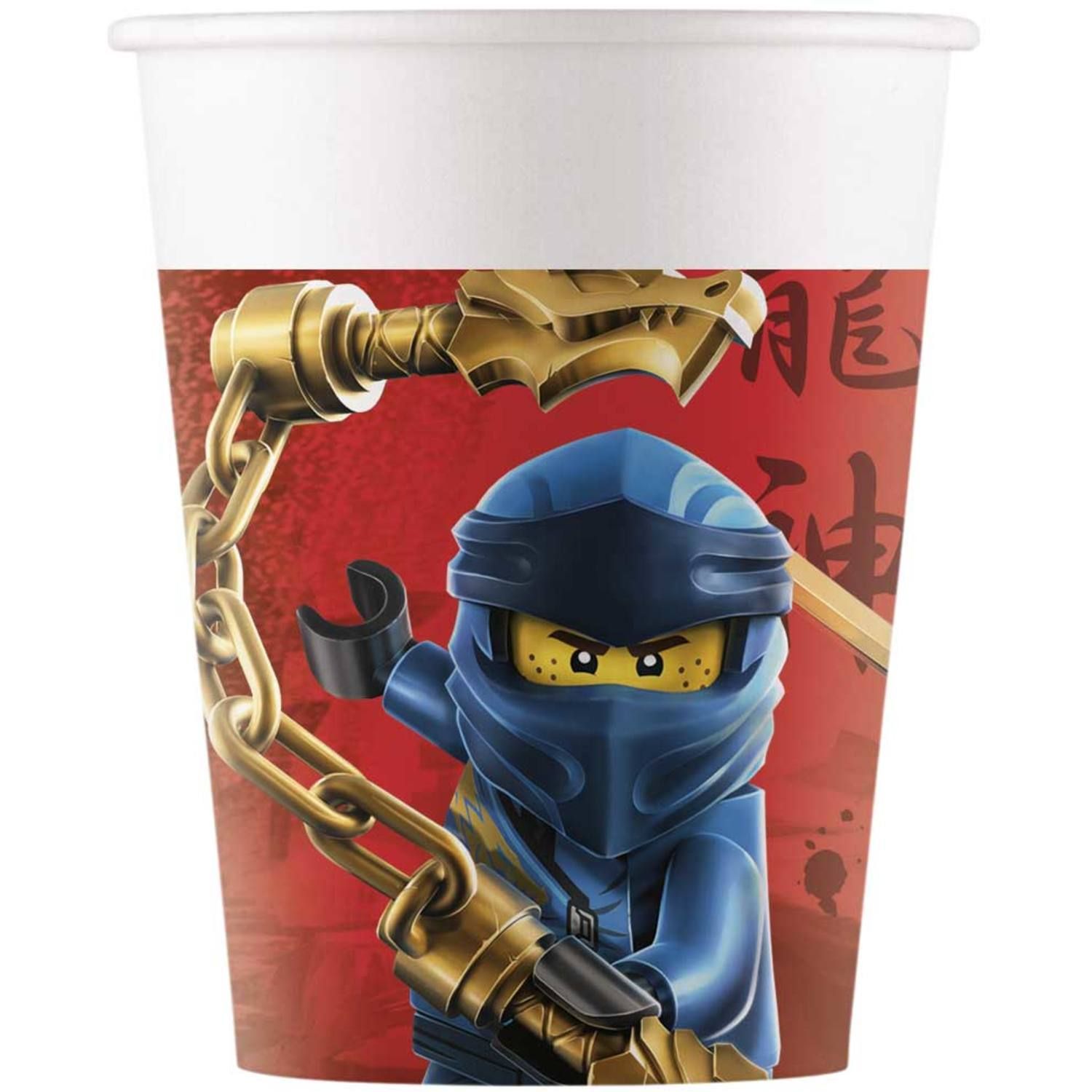 Lego Ninjago wegwerp bekers