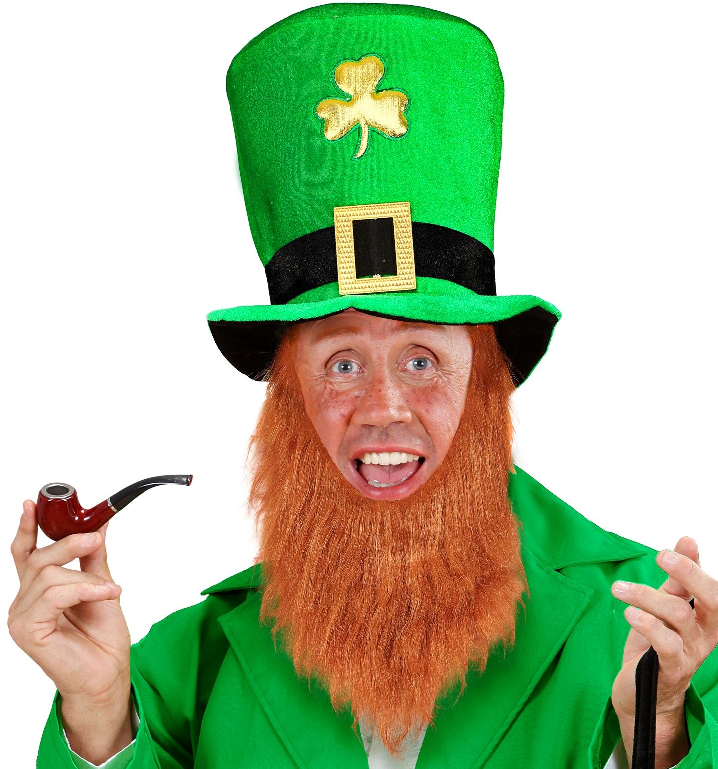 Leprechaun hoed met baard