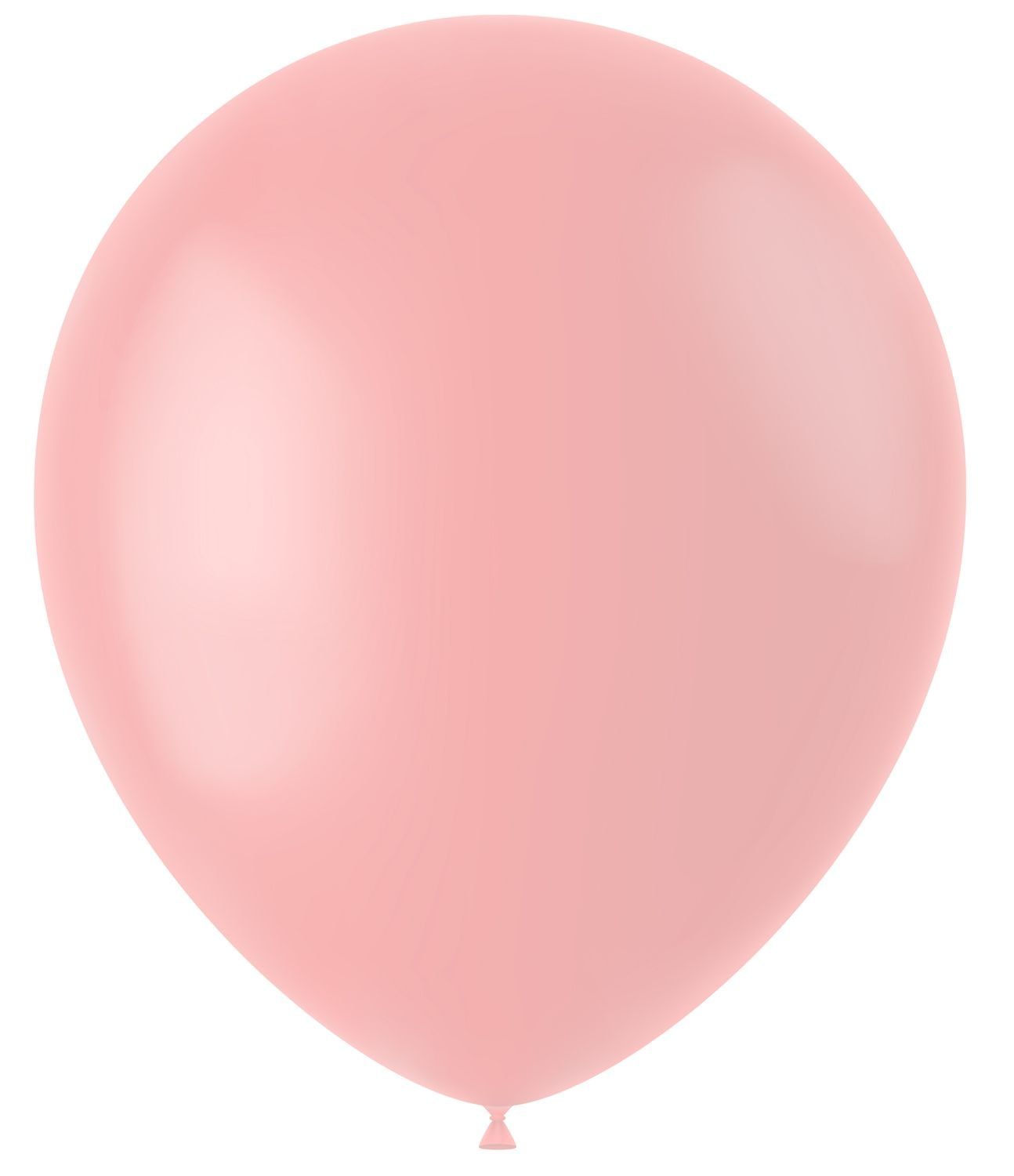 Licht roze ballonnen matte kleur