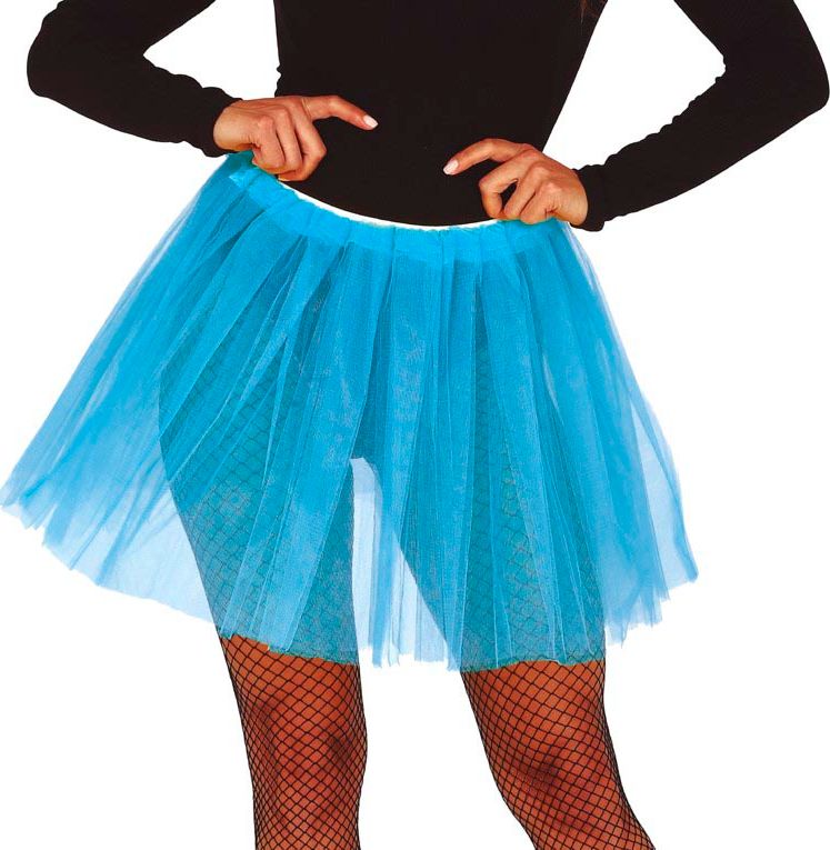 lichtblauwe tutu dames