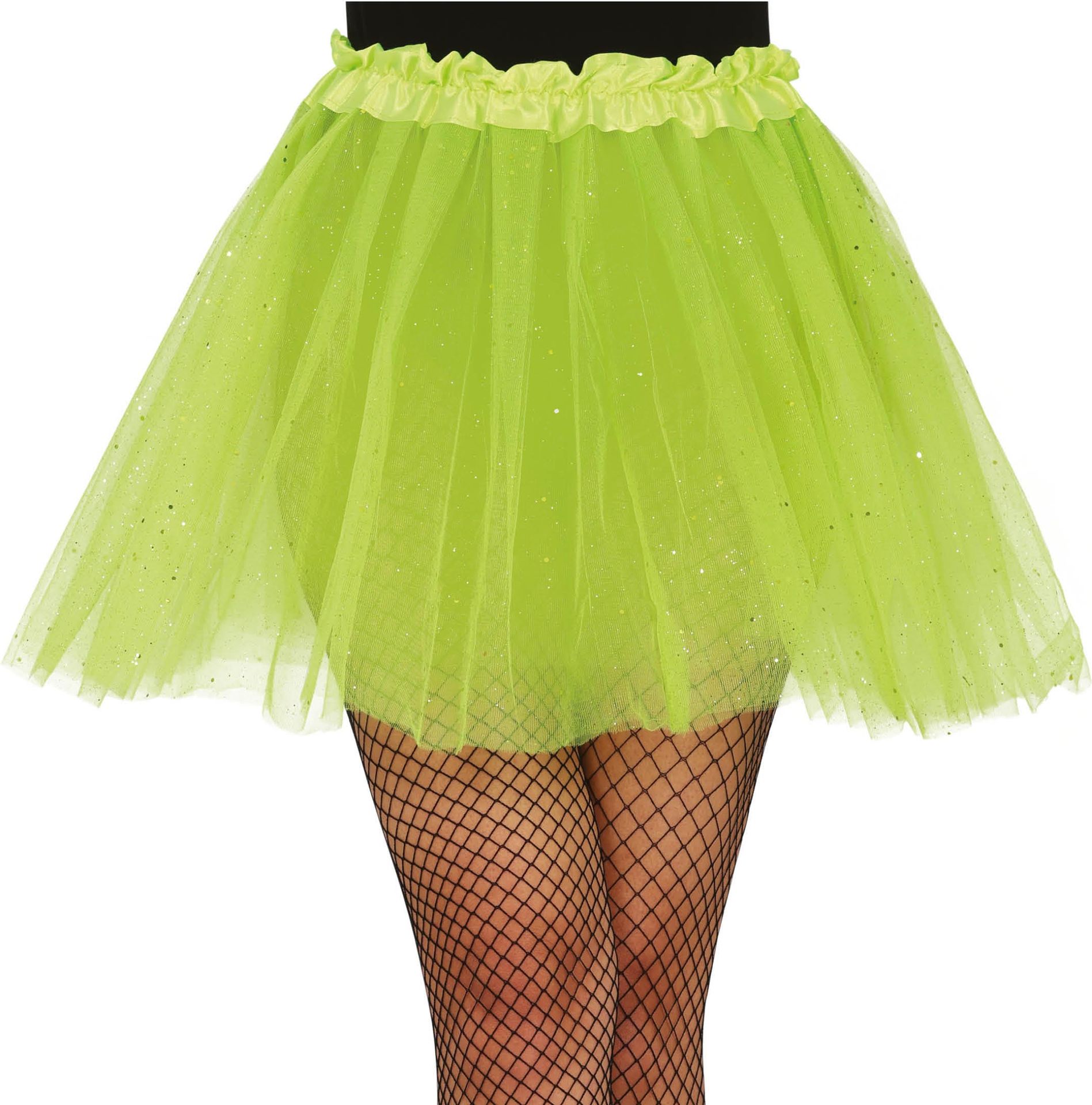 Lichtgroene Glitter Tutu Dames