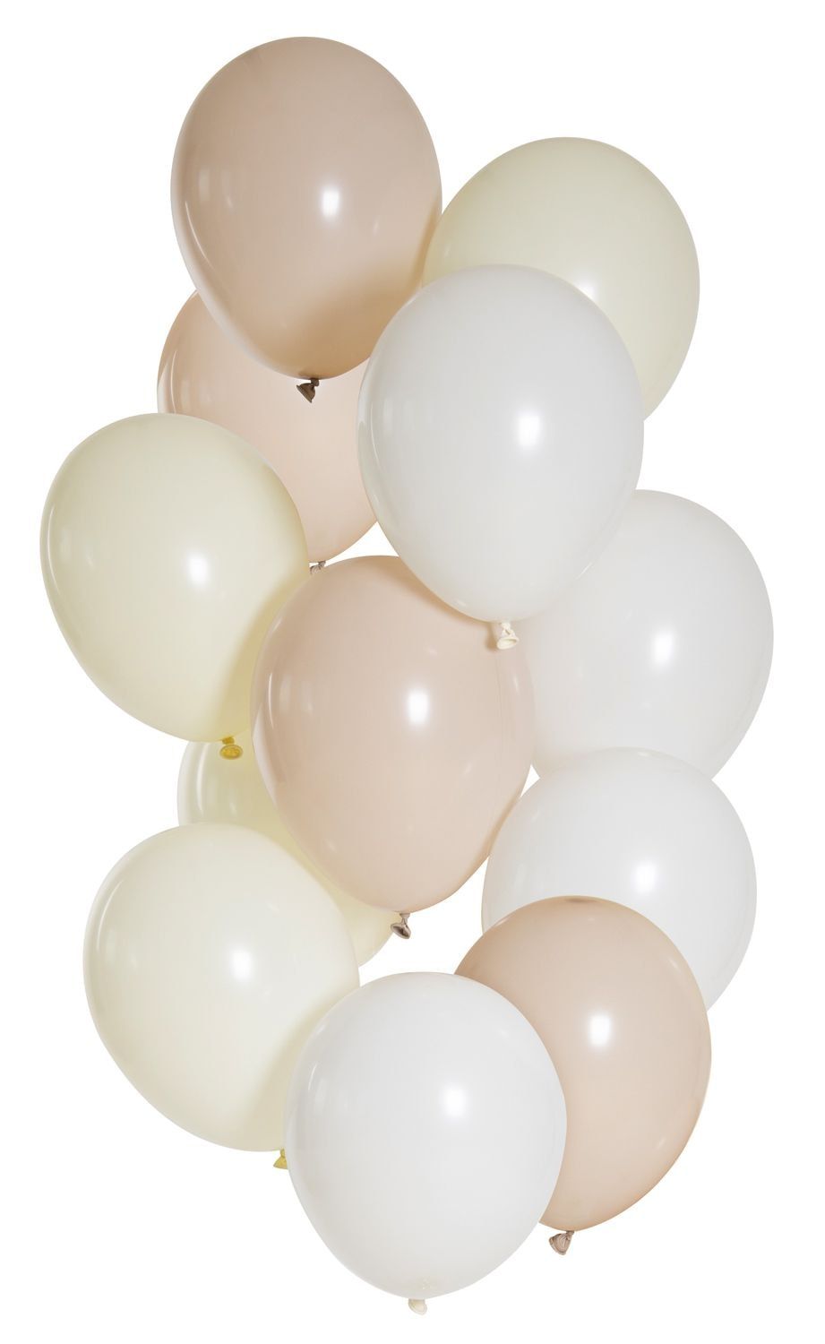 Lichtkleurige verjaardag ballonnen