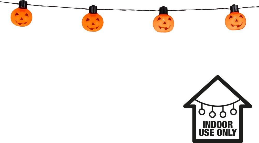 Lichtsnoer met Pompoenen 175cm halloween