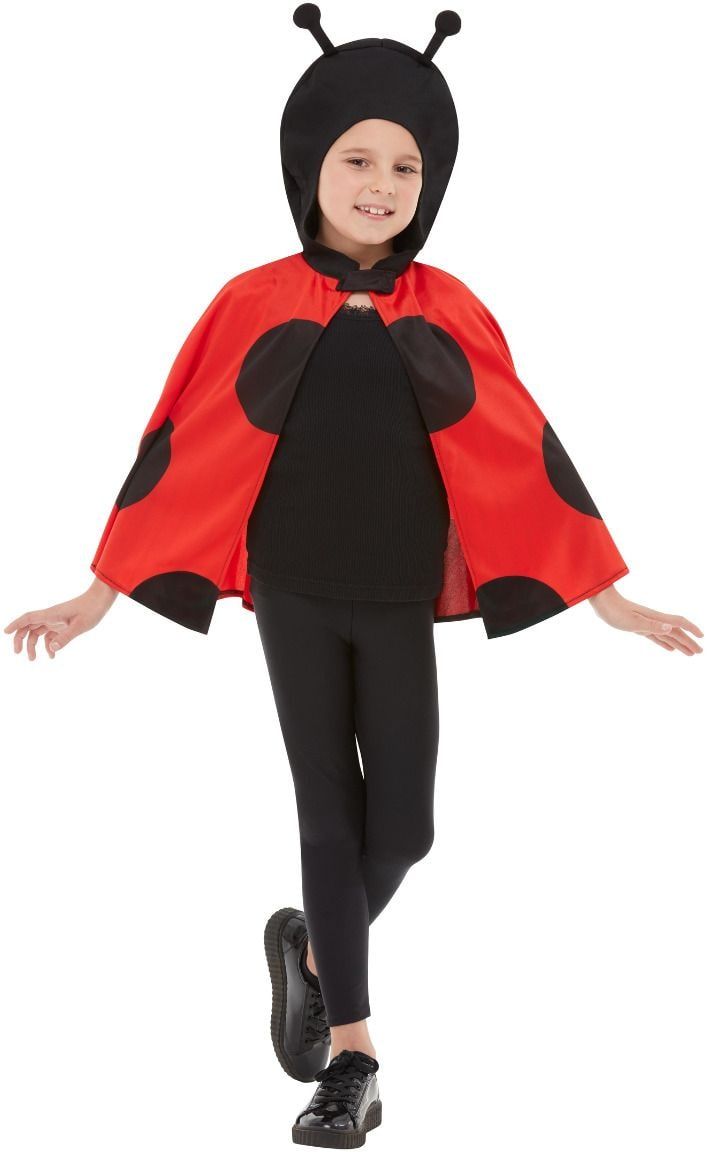 Lieveheersbeestje cape meisjes