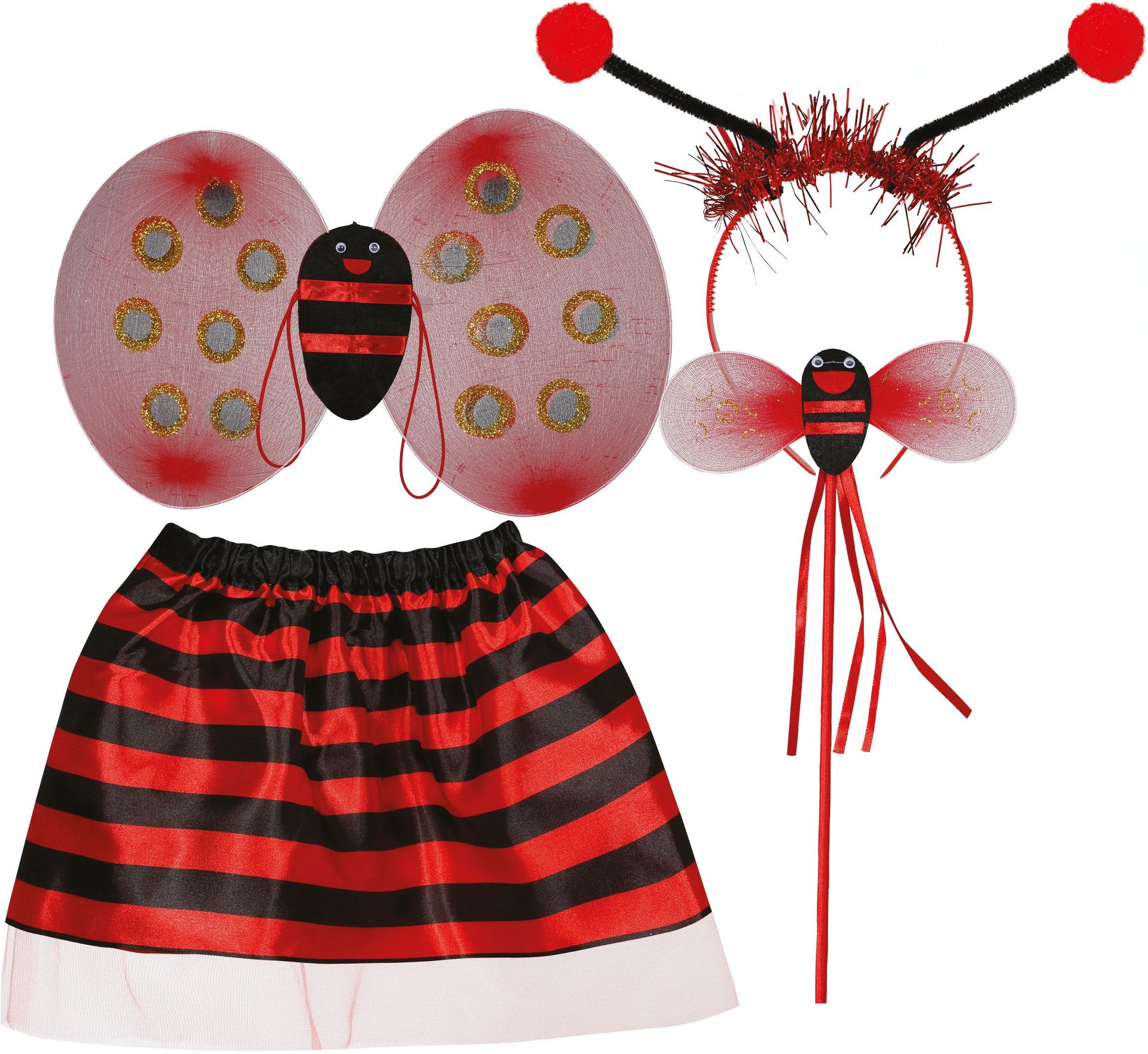 Lieveheersbeestje Outfit Set Meisjes