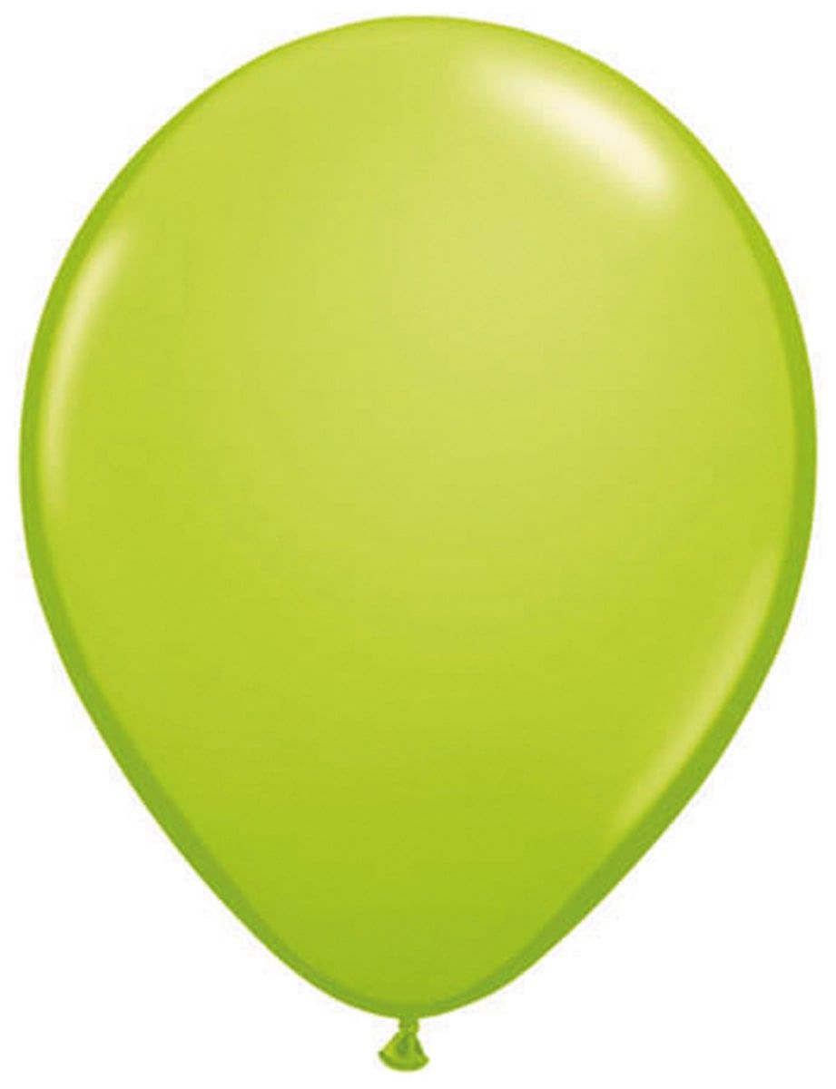 Lime groene ballonnen 100 stuks 28cm